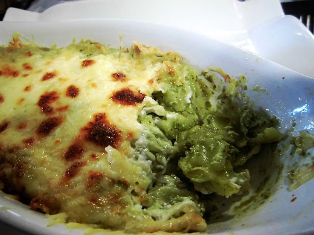 Ravioles gratin