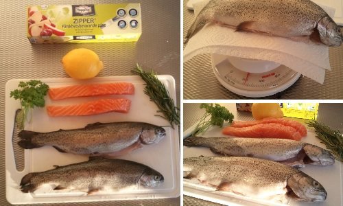 ingredients for Dishwasher Fish